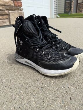 Under Armour Black Women’s High-Top Athletic Volleyball Shoes